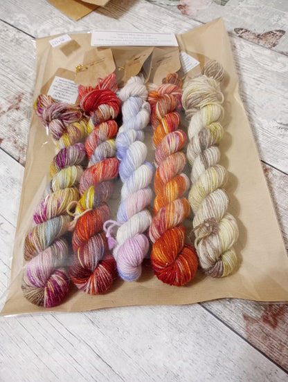 Sparkle mini skein set #3