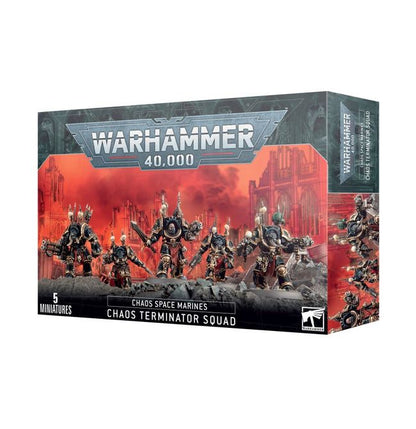 Warhammer 40,000 Space Marines Chaos Terminator Squad