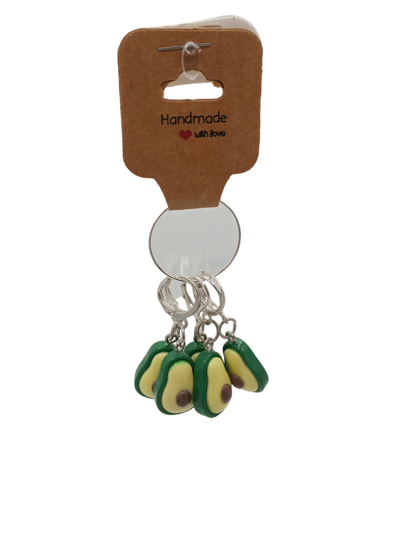 Avocado stitch markers set of five