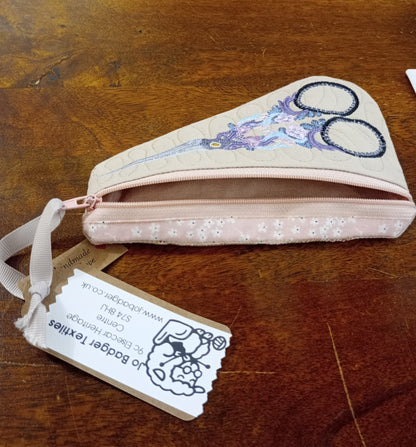 Embroidered Scissors Case