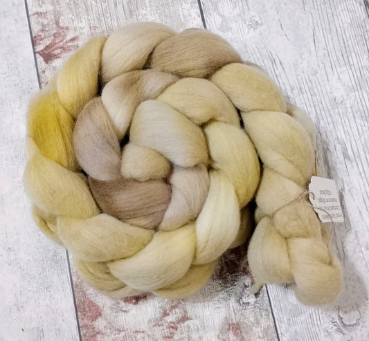 Hand Dyed Merino Wool Top Mushroom Magic 100g MM08