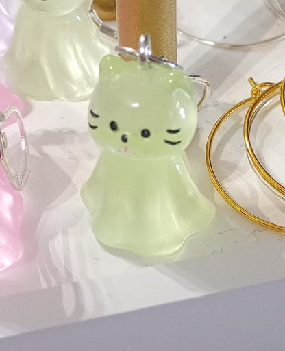 Stitch Marker Kitty Glow in the dark