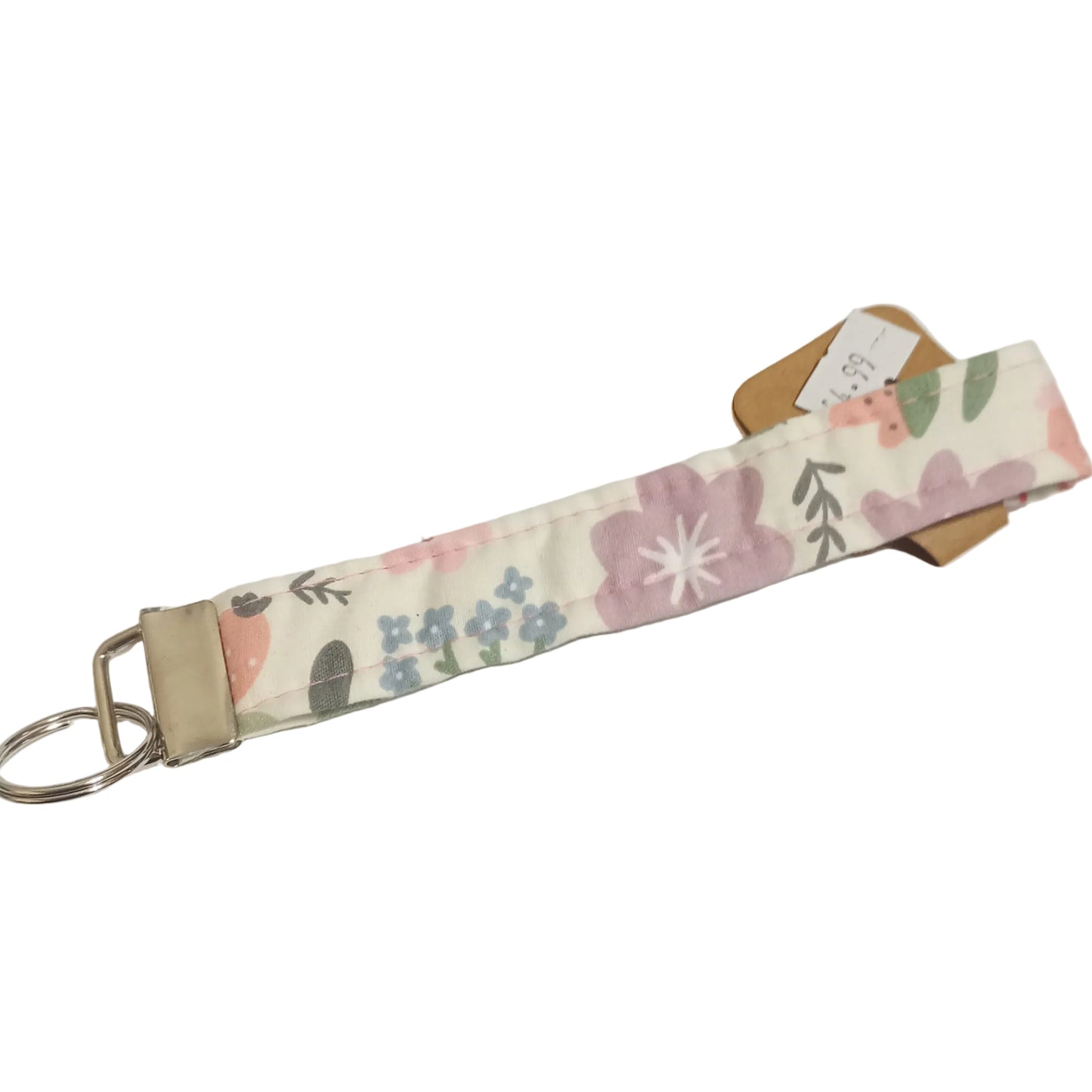 Key Fob pink Floral