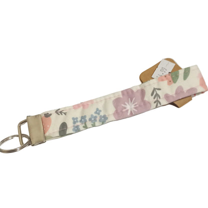 Key Fob pink Floral