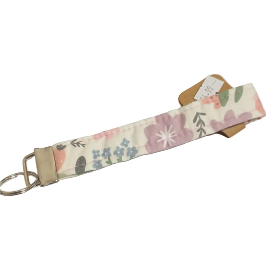 Key Fob pink Floral