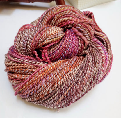 Handspun Merino wool Yarn hand dyed 130g DK