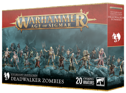 Warhammer Age of Sigmar Soulblight Gravelords Deadwalker Zombies