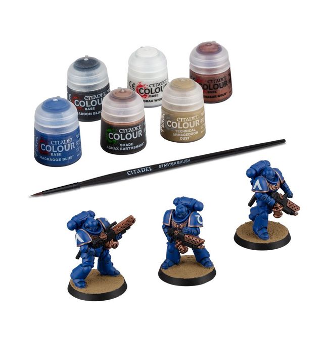 Warhammer 40k Space Marines: Infernus Marines + Paints Set