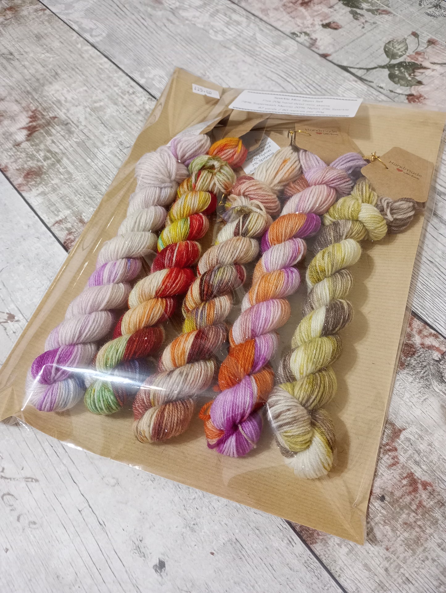 Sparkle mini skein set