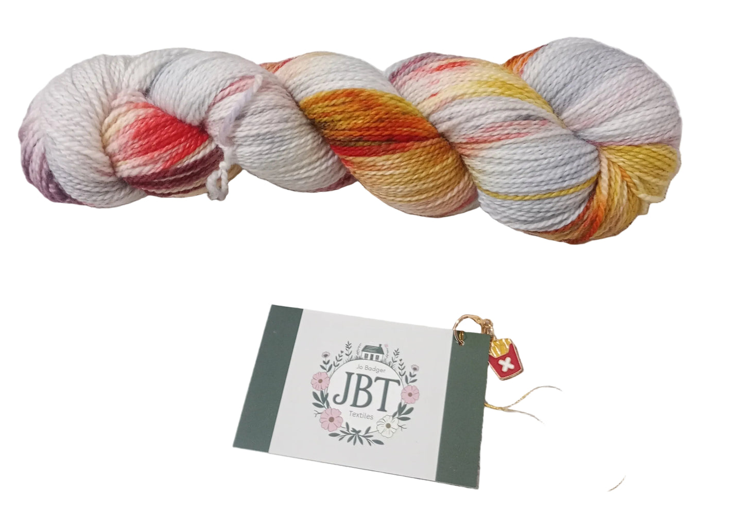 Hand dyed yarn #114 4ply  sw Merino wool & Nylon
