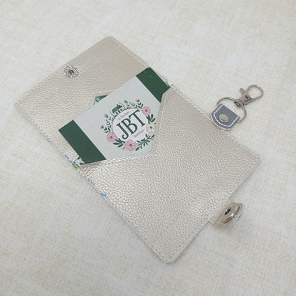 Card Wallet Initial B Appliqués