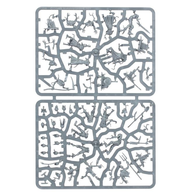 Warhammer Age of Sigmar Soulblight Gravelords Deadwalker Zombies