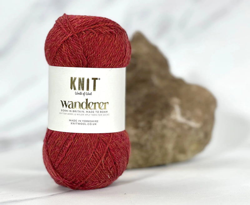 Wanderer 4ply Yarn Redcurrant
