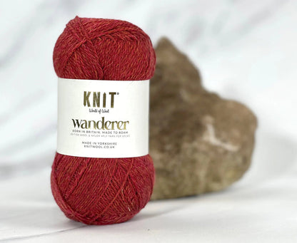 Wanderer 4ply Yarn Redcurrant
