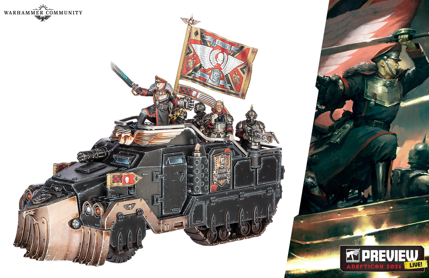 Warhammer 40k Astra Militarum Commissar Graves
