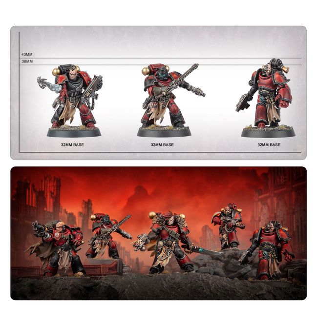 Warhammer 40k Chaos Space Marines Red Corsairs Raiders