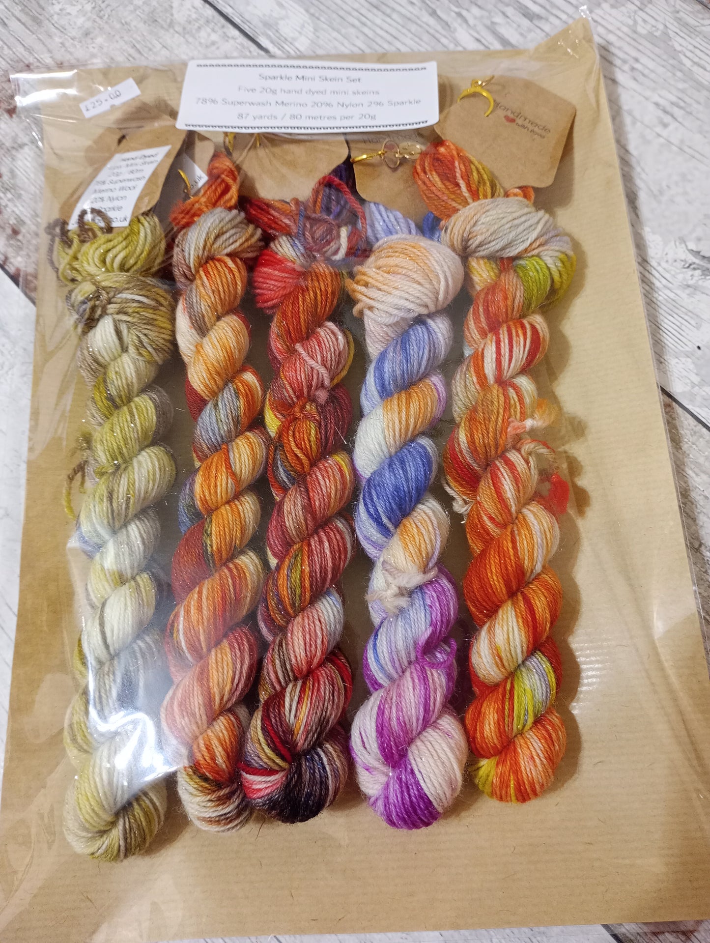 Sparkle mini skein set #5