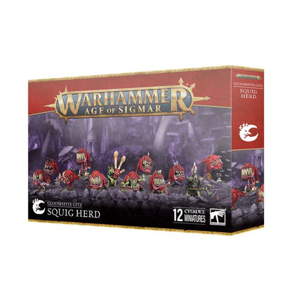 Warhammer Age of Sigmar Gloomspite Gitz Squig Herd