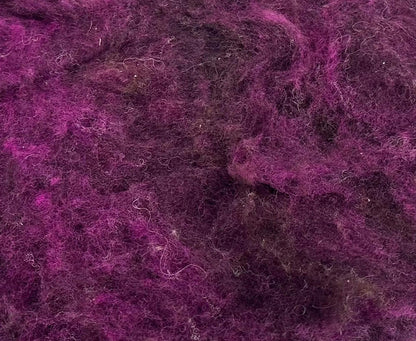 Plum Carded Wool British Breeds